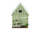 Budka pro ptáčky GARDEN HOUSE, 25cm, zelená  (ZEE-37000598)