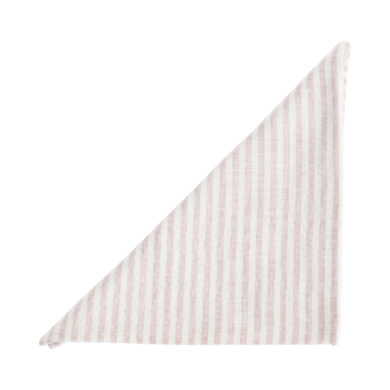 Napkin 40 x 40 cm, set of 2, Medium Fine stripe soft pink o  (ZBL-7029GGGL05)