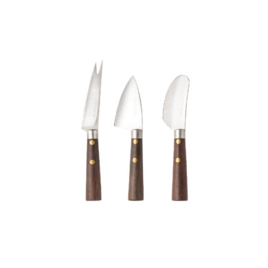 Nůž na sýr - set 3ks set 3ks, CHEESE KNIVES , leštěná|Brushed  (ZCN-C20663-BRS)