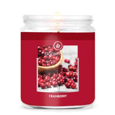 Svíčka s 1-knotem 0,2 KG CRANBERRY, aromatická v dóze KP  (ZGC-7OZ397)