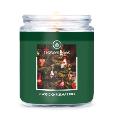 Svíčka s 1-knotem 0,2 KG CLASSIC CHRISTMAS TREE, aromatická v dóze KP  (ZGC-7OZ613)