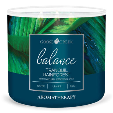 Svíčka AROMATHERAPY 0,41 KG TRANQUIL RAINFOREST, aromatická v dóze, 3 knoty  (ZGC-AC151181)