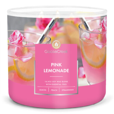 Svíčka 0,41 KG PINK LEMONADE, aromatická v dóze, 3 knoty  (ZGC-GC151129)