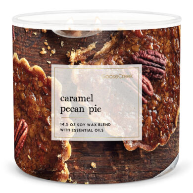 Svíčka 0,41 KG CARAMEL PECAN PIE, aromatická v dóze, 3 knoty  (ZGC-GC151516)