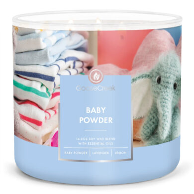 Svíčka 0,41 KG BABY POWDER, aromatická v dóze, 3 knoty  (ZGC-GC15681)