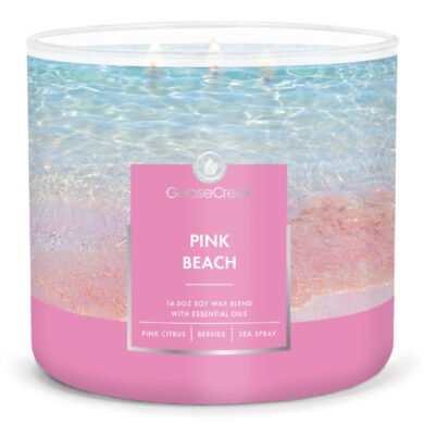 Svíčka 0,41 KG PINK BEACH, aromatická v dóze, 3 knoty  (ZGC-GC15809)