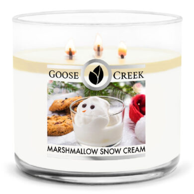 Svíčka 0,41 KG MARSHMALLOW SNOWCREAM, aromatická v dóze, 3 knoty  (ZGC-GC15989)