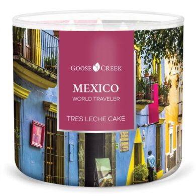 Svíčka WORLD TRAVELER 0,41 KG MEXICO - TRES LECHE, aromatická v dóze  (ZGC-WT151034)