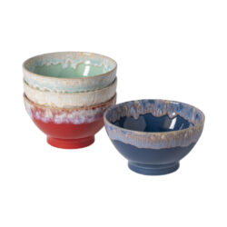 Miska - set 4ks 15cm|0,55L, LATTE BOWLS, Multicolor - Msy a misky COSTA NOVA  krsn, kvalitn a ekologick portugalsk ndob z kameniny. Rzn tvary, barvy, designy a velikosti. Objednejte si je z naeho e-shopu.