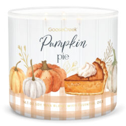 Svíčka 0,41 KG PUMPKIN PIE, aromatická v dóze, 3 knoty - Vonn svky ve skle svkem, temi knoty a dlkou hoen vce jak 35 hodin. Uijte si rozmanitost vn a rovnomrn hoen, kter pinej svky Goose Creek.